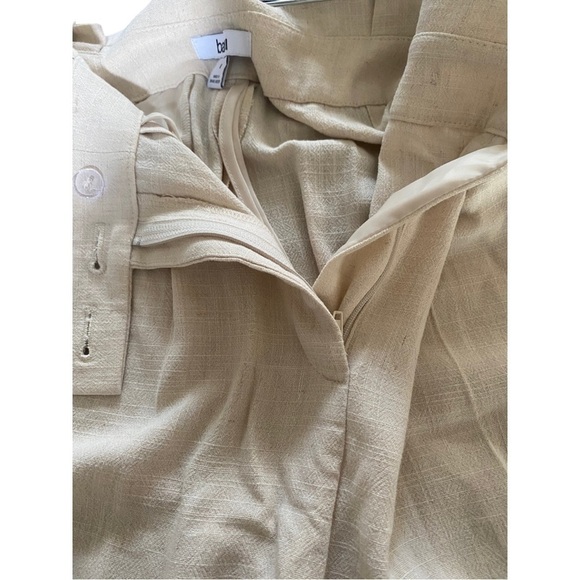 Bar III - High Rise I Linen I Cream I Trouser I Pants I Size: 8 - Picture 8 of 13